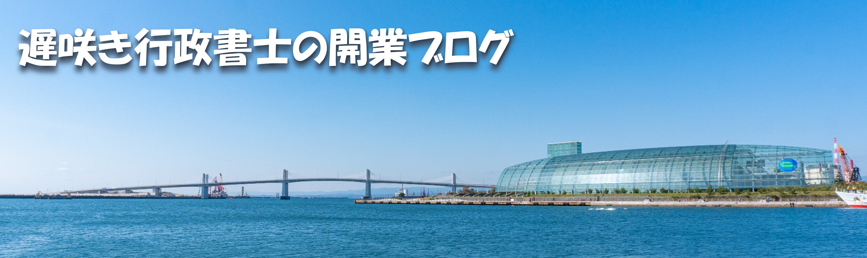 遅咲き行政書士の開業ブログ